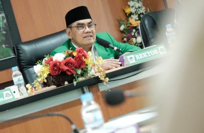 FOTO: Prof Basri Modding, Rektor Universitas Muslim Indoneia (UMI)