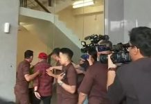 Dugaan Korupsi di Kementan, Hatta Tiba di Gedung KPK Langsung Naik ke Lantai 2 FOTO: Muhammad Hatta Direktur Alat dan Mesin Pertanian Kementerian Pertanian saat tiba di Gedung KPK. Jumat (13/10/2023) (Foto: MI/Aswan)