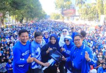 Adri Irawan Mus Ucapkan Terimakasih Kepada Masyarakat Luwu Ikut Birukan Langit Sulsel di Senam PAN