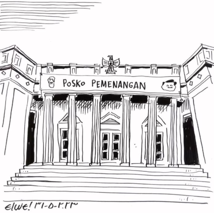 Ilustrasi gedung Mahkamah Konstitusi