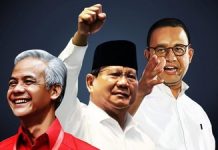 Dikandang Anies, Prabowo-Gibran Unggul Tipis Foto: Ilustrasi Capres 2024 Prabowo, Anies dan Ganjar (CNBC Indonesia/ Edward Ricardo)