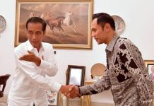 Besok Ada Pelantikan Menteri Baru, AHY Jokowi Gelar Pertemuan Tertutup FOTO: Agus Harimurti Yudhoyono saat bertemu Presiden RI Joko Widodo di Istana Negara (Rusman - Biro Pers Sekretariat Presiden)