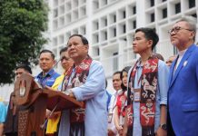 Ray Rangkuti Bila Jokowi Turun Berkampanye, Prabowo Gibran Satu Putaran FOTO: Prabowo Subianto dan Gibran Rakabuming Raka saat pendaftaran di KPU RI (properti Facebook Prabowo)