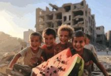 Makna Emoji Buah Semangka Cara Netizen Bela Palestina di Medsos Agar Tidak Diblokir Foto irisan buah semangka sebagai Emoji netizen buat anak-anak di Gaza, Palestina.