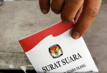 Hasil Rapat Pleno KPU Makassar: Empat Cawalkot Rebut 1.037.164 Suara Pemilih Ilustrasi kertas suara di pemilu (ist)