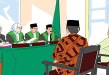Idham Masse Cathrine Wilson Batal Cerai Ilustrasi sidang di Pengadilan Negeri Agama