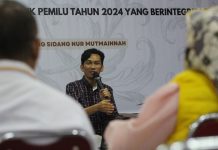 Jelang Pemilu 2024, Bawaslu Sulsel Koordinasi dengan Tim Kampanye, LO Parpol dan Caleg FOTO: Bawaslu Sulsel saat berkoordinasi dengan dengan Tim Kampanye, LO Parpol dan Caleg di gedung Bawaslu Sulsel. Jumat (17/11/2023)