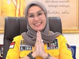 APPI Kantongi 21 Dukungan, IAS Baru Undang DPD II, Pengamat: Andi Ina Bisa Jadi Kuda Hitam FOTO: Andi Ina Kartika Sari politisi senior partai Golkar Sulawesi Selatan