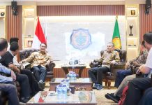 Kementan Bersama Alumni IPB Perkuat Ketahanan Pangan, Melalui Benih Unggul FOTO: Diruang kerja Menteri Pertanian, Andi Amran Sulaiman menerima Himpunan Alumni Institut Pertanian Bogor Selasa, 21 November 2023.