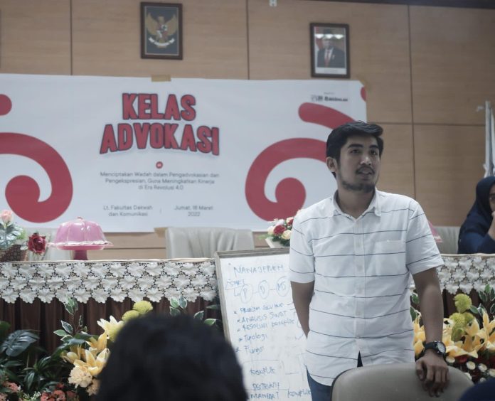 FOTO: Tangguh Eka B.A.Ilham Kesatuan Aktivis Mahasiswa Indonesia (KAMI).
