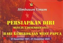 1 Desember Kelompok Mahasiswa Separatis Kibarkan Bendera Papua Merdeka di Monumen Mandala, BMI Desak Kepolisian Tidak Berikan Izin Player seruan aksi Aliansi Mahasiswa Papua peringati HUT Papua Merdeka