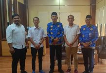 Usung Politik Cerdas Tanpa Dendam, DPC. Projo Parepare Temui Pj Walikota Akbar Ali FOTO: Pengurus PROJO kota Parepare saat bertemu Penjabat Walikota.