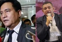 Prabowo-Gibran Tunjuk Yusril dan Fahri Bachmid Hadapi Gugatan Patra M Zen di PN Jakarta Pusat Foto kolase kiri Prof. Dr. Yusril Ihza Mahendra,S.H.,M.Sc, dan Dr. Fahri Bachmid,S.H.,M.H.,