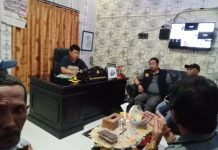 FKPM Manggala akan Miliki Sekretariat FOTO: Kapolsek Manggala Kompol H Syamsuardi, S.Sos, MH di ruang kerjanya.