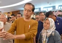 Mentan Amran Dampingi Presiden Jokowi Kunjungi Pusat Perbelanjaan di Banyumas FOTO: Presiden Jokowi saat mengunjungi RITA SuperMall Purwokerto di Kabupaten Banyumas, Jawa Tengah, Kamis (4/1/2024) kemarin.
