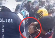 Video Viral Polisi Tangkap Saiful Jamil, Dugaan Penggunaan Narkoba Tangkap layar video viral saat Saiful Jamil ditangkap aparat kepolisian