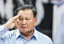 Diakhir Debat Capres, Prabowo Pastikan Bila Terpilih, Kepolisian dan TNI Berada di Bawah Presiden FOTO: Calon Presiden Prabowo Subianto nomor urut 2 saat menghadiri debat ketiga Capres di Istora Senayan Jakarta. Ahad (7/1/2024)
