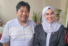 Kedua Bakal Calon Bupati Barru Ini Saling Bersilaturahmi Jelang Pilkada