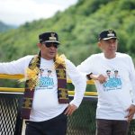 Pj Walikota Parepare Akbar Ali Dianggap Hanya Membuat Masalah di Kota Parepare FOTO: Gubernur Sulsel Bahtiar Baharuddin, dan Pj Wali Kota Parepare Akbar Ali saat meresmikan kembali dan mengubah nama Jembatan Kembar menjadi 'Akbar'