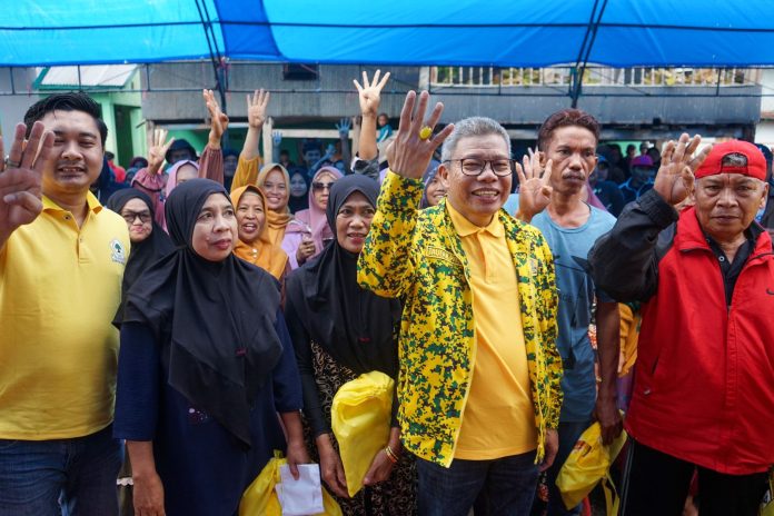 FOTO: Caleg DPR RI Dapil II Partai Golkar Nomor Urut 4, Taufan Pawe (TP) menggelar sosialisasi, di Kabupaten Bulukumba selama dua hari, Jumat - Sabtu, 20 Januari 2024.