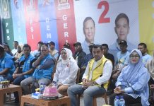 Posko Pemenangan Prabowo-Gibran Kota Makassar Diresmikan Eric Horas Posko Pemenangan Prabowo-Gibran Kota Makassar Diresmikan Eric Horas