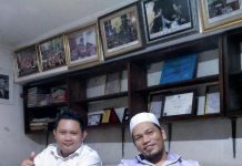 Ketua Cyber LMP Sulsel Ajak Masyarakat Ciptakan Pemilu yang Damai FOTO: Paling kiri Ketua Cyber Laskar Merah Putih Sulsel Muhammad Ivan Adryan Thyssen, SE.