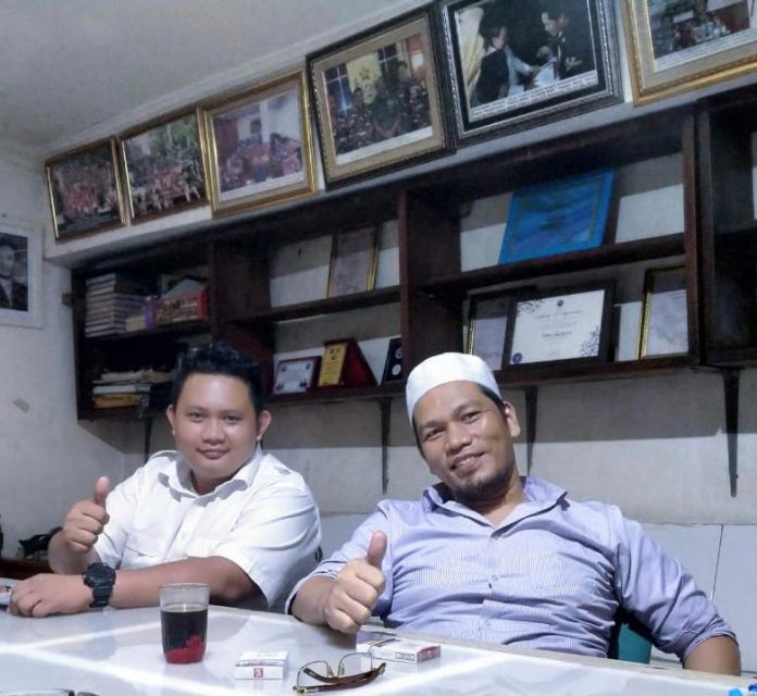 FOTO: Paling kiri Ketua Cyber Laskar Merah Putih Sulsel Muhammad Ivan Adryan Thyssen, SE.