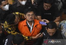 Pra Peradilan Kedua, PH SYL Sebut Firli Sedang Mencari Kambing Hitam FOTO: Mantan menteri Pertanian Syahrul Yasin Limpo