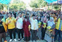 Pilih Untuk DPR RI, Masyarakat Barru Sebut Kinerja Taufan Pawe Sudah Terbukti FOTO: Caleg DPR RI Dapil II Partai Golkar Nomor Urut 4, Taufan Pawe (TP) menggelar sosialisasi, di Kabupaten Barru, Sulsel, Rabu, 24 Januari 2023.