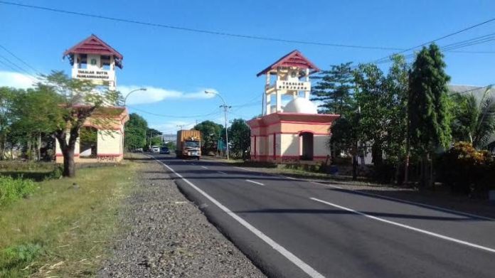 FOTO: Pintu gerbang kabupaten Takalar