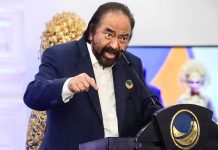 Singgung Pembagian Sembako Jelang Pemilu, Surya Paloh: Mengundang Kecurigaan FOTO: Ketua Umum Partai Nasional Demokrat (NasDem), Surya Paloh memberi sambutan saat melakukan peresmian Gedung Kantor DPW Partai NasDem Aceh, Senin (27/6/2022). (Properti Serambinews)