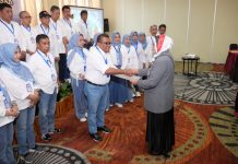 Prof Arifuddin Mannan Resmi Nahkodai IKA Smansa’84 FOTO: Ketua Ikatan Alumni (IKA) Smansa angkatan 1984, Prof Dr. Arifuddin Mannan, SE, M.SI, AK menghadiri pelatihan dan pengukuhan IKA ’84 di Hotel Santika Jalan Sultan Hasanuddin, Kecamatan Ujung Pandang. Sabtu, (3/2/2024).