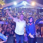 Fatmawati Rusdi Konsolidasi Pemenangan di Posko Supratman di Antang FOTO: Caleg DPR RI Sulsel 1, Partai Nasdem, Fatmawati Rusdi saat hadir di posko pemenangan Supratman, di Jl Perumnas Raya, Kecamatan Manggala, Sabtu (3/2/2024) malam.