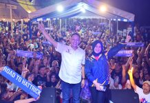 Fatmawati Rusdi Konsolidasi Pemenangan di Posko Supratman di Antang FOTO: Caleg DPR RI Sulsel 1, Partai Nasdem, Fatmawati Rusdi saat hadir di posko pemenangan Supratman, di Jl Perumnas Raya, Kecamatan Manggala, Sabtu (3/2/2024) malam.