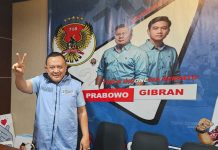 Laskar Prabowo 08: InsyaAllah Prabowo Gibran Menang 60 Persen di Sulsel FOTO: Ketua dewan pengurus wilayah Laskar Prabowo 08, Syarifuddin Daeng Punna (SADAP)