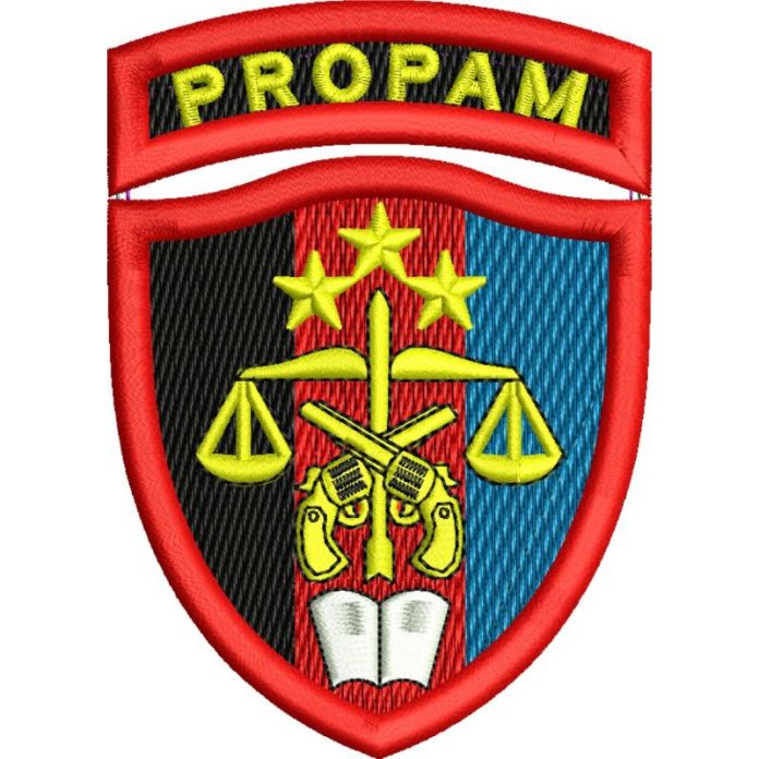 ILUSTRASI: Lambang Propam (ist)