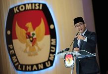 Tiba-tiba Suara PSI Meroket, Anies: Jangan Sampai Nanti Buat Cacat Pemilu FOTO: Anies Baswedan calon presiden saat mengikuti debat capres ke-5. (Properti milik Anies/Facebook)