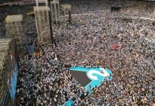 Ribuan Orang Hadir, Sampaikan Ucapan Terimakasih, Prabowo: Gunakan Hak Pilih, Coblos Nomor 2 FOTO: Ratusan ribu pendukung Prabowo Gibran kampanye akhir bertajuk, 'Pesta Rakyat Untuk Indonesia Maju' di Stadion Utama Gelora Bung Karno (SUGBK), Senayan, Jakarta, Sabtu (10/2/2024). (Properti Prabowo)