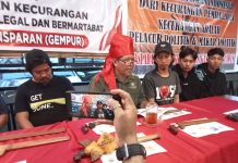Soal Dana Hibah ke KONI, Betel Sebut DPRD dan Pemkot Makassar Harus Ikut Bertanggungjawab FOTO: Andi Jamal Kamaruddin Daeng Masiga alias Betel saat menggelar keterangan pers beberapa waktu lalu.