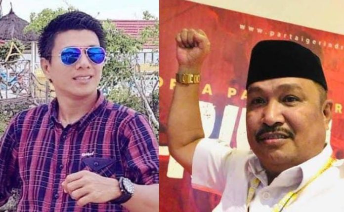 Foto Kolase kiri Andi Muhammad Ishak dan kanan H. Pattudangi