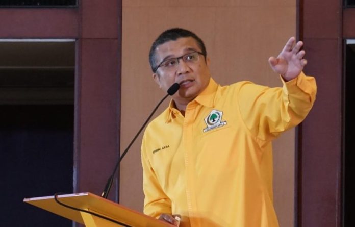 FOTO: Erwin Aksa politisi partai golkar