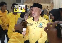 Pimcam Biringkanaiya Optimis Partai Golkar Raih 2 Kursi di Dapil 3 Makassar FOTO: Andi Lukmanul Hakim, Pimcam Partai Golkar Biringkanaiya, Kota Makassar