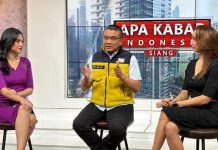 Unggul di Dapil III DKI Jakarta, Erwin Aksa: Saya Hanya Anak Pinisi FOTO: Erwin Aksa saat hadir mengisinya acara mewakili partai golkar di studio tvOne. (Properti: Erwin Aksa/Facebook)