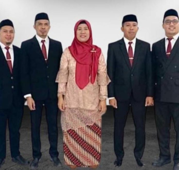 FOTO: 5 Komisioner KPU kota Makassar Periode periode 2023-2028.