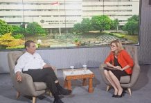 Mentan Yakin Produksi Padi Terus Naik, Melalui Pompanisasi Air FOTO: Menteri Pertanian (Mentan) Andi Amran Sulaiman dalam satu sesi wawancara dengan stasiun TV.