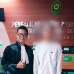 PN Poso Bebaskan AF di Kasus TPPO, WRC Pertanyakan Kinerja Penyidik Polres Morowali FOTO: Muhammad Nafi, SH Penasihat hukum AF, usai menghadiri putus vonis bebas di Pengadilan Negeri Poso. (Ist)