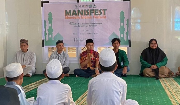 FOTO: Mahasiswa Kuliah Kerja Nyata (KKN) Angkatan 74 UIN Alauddin Makassar di Kecamatan Mandalle, Kabupaten Pangkep sukses menggelar kegiatan MANISFEST (Mandalle Islamic Festival). Sabtu (02/03/2024)