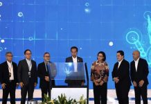 BRI Microfinance Outlook 2024, Presiden Jokowi Beri Apresiasi BRILink Transaksi Capai Rp1.400 triliun Per Tahun FOTO: Presiden Joko Widodo Dalam pembukaan BRI Microfinance Outlook 2024 di Menara BRILiaN, Jakarta, Kamis, 7 Maret 2024. (Foto: Rusman - Biro Pers Sekretariat Presiden)