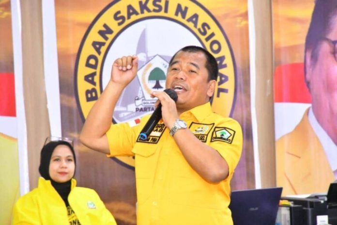 FOTO: Rahman Pina, Wakil Ketua DPD I Partai Golkar Sulsel Rahman Pina. (Ist)