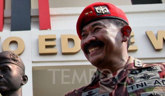 FOTO: Mayor Jenderal (Purn) TNI, Soenarko. © Copyright (c) 2016 TEMPO.CO